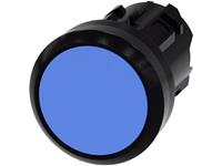 Siemens 3SU10000AB500AA0 3SU1000-0AB50-0AA0 Drucktaster Betätiger flach, Frontring Kunststoff Blau