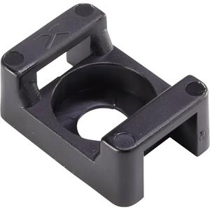 trucomponents TRU COMPONENTS Bevestigingssokkel Schroefbaar TC-6645716 Zwart 100 stuk(s)