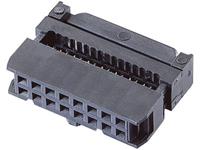 TRU COMPONENTS Pfosten-Steckverbinder mit Zugentlastung Rastermaß: 2.54mm Polzahl Gesamt: 20 Anzahl X017761