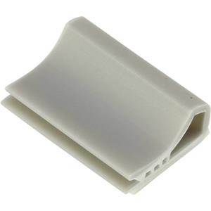 Bevestigingssokkel voor lintkabel Lichtgrijs TRU Components TC-6645724 100 stuks