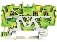 Wago 3-LEIT-SCHUTZLEITK DRÜCK 1.5MM² GN-GE 10