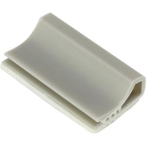 Bevestigingssokkel voor lintkabel Lichtgrijs TRU Components TC-6645728 100 stuks