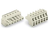 Wago Buchsengehäuse-Kabel 721 Polzahl Gesamt 4 Rastermaß: 7.50mm 50St.