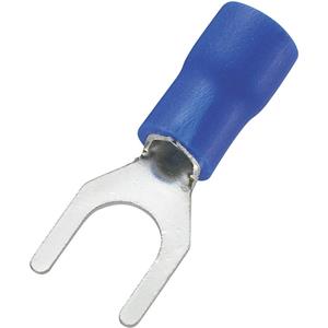 trucomponents TRU COMPONENTS 745325 Vorkkabelschoen 1.50 mm² 2.50 mm² Gat diameter=5.3 mm Deels geïsoleerd Blauw 100 stuk(s)