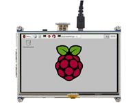 Joy-it RB-LCD5  Touchscreenmodule 12.7 cm (5 inch) 800 x 480 Pixel Geschikt voor serie: Raspberry Pi Incl. touchpen