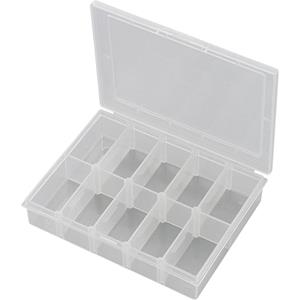 Trucomponents Assortimentskast (l x b x h) 139 x 95 x 25 mm TRU COMPONENTS EKB-203 Aantal vakken: 10 Variabele ondervedeling