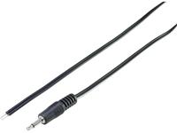 Jackplug-aansluitkabel Jackplug male 3.5 mm - Kabel, open eindeMonoTRU COMPONENTS93038c4401 stuks