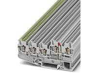phoenixcontact STIO 2,5/4-PE/2B/L-LA24RD/O-M Installationsschutzleiterklemme Polzahl: 5 0.0