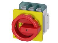 Siemens Lasttrennschalter Rot, Gelb 3polig 50mm² 100A 1 Schließer, 1 Öffner 690 V/AC 3LD27041TP53