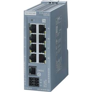 SIEMENS 6GK5208-0BA00-2TB2 - Network switch 810/100 Mbit ports 6GK5208-0BA00-2TB2