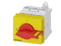 Siemens Lasttrennschalter Rot, Gelb 3polig 16mm² 25A 690 V/AC 3LD21300TK13