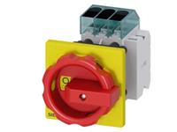 Siemens Lasttrennschalter Rot, Gelb 3polig 16mm² 25A 1 Schließer, 1 Öffner 690 V/AC 3LD31541TK53
