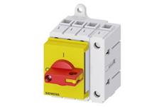 Siemens Lasttrennschalter Rot, Gelb 4polig 16mm² 32A 690 V/AC 3LD32300TL13