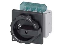 Siemens Lasttrennschalter Schwarz 3polig 6mm² 16A 1 Schließer, 1 Öffner 690 V/AC 3LD20031TP51