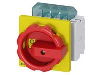 Siemens Lasttrennschalter Rot, Gelb 3polig 6mm² 16A 1 Schließer, 1 Öffner 690 V/AC 3LD20031TP53
