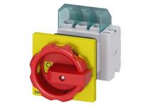Siemens Lasttrennschalter Rot, Gelb 3polig 16mm² 25A 1 Schließer, 1 Öffner 690 V/AC 3LD21541TP53