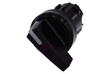 Siemens 3SU10022CF100AA0 3SU1002-2CF10-0AA0 Knebelschalter Knebel Schwarz 1 x 90° 1St.