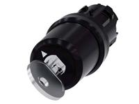 Siemens 3SU10005HF110AA0 3SU1000-5HF11-0AA0 Schlüsselschalter 1 x 90° IP66, IP67, IP69/IP69K 1St.