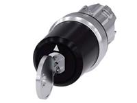 Siemens 3SU10505BM010AA0 3SU1050-5BM01-0AA0 Schlüsselschalter 2 x 45° IP66, IP67, IP69/IP69K 1St.