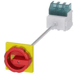 Siemens 3LD25140TK53 Belastbare scheidingsschakelaar Rood, Geel 3-polig 35 mm² 63 A 690 V/AC