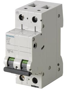 Siemens 5SL6510-7 - Miniature circuit breaker 2-p C10A 5SL6510-7