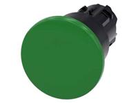 Siemens 3SU10001BA400AA0 3SU1000-1BA40-0AA0 Pilzdrucktaster (Ø x H) 40mm x 40mm IP66, IP67, IP69/IP