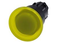 Siemens 3SU10011BA300AA0 3SU1001-1BA30-0AA0 Pilzdrucktaster (Ø x H) 40mm x 40mm IP66, IP67, IP69/IP