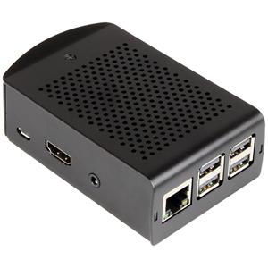 Joy-it rb-alucase+06 SBC-Gehäuse Passend für (Entwicklungskits): Raspberry Pi mit Befestigungslasc