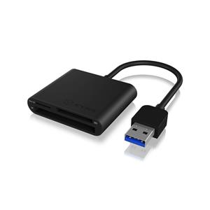 ICY BOX Kaartlezer USB 3.0 Zwart