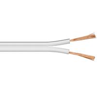Goobay Speaker cable white 100 m spool, cable diameter 2 x 0,5 mm? - 