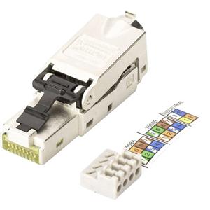 DIGITUS RJ45 Steckverbinder, Kat. 6A(tief)