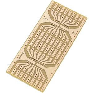 Trucomponents TRU COMPONENTS SU527700 IC-printplaat Hardpapier (l x b) 50 mm x 110 mm 35 Âµm Rastermaat 2.54 mm Inhoud 1 stuks