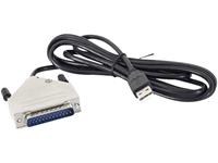 Joy-it 57CNCd25 CNC Controller-Kabel Arduino [1x USB 1.1 Stecker A - 1x D-SUB-Stecker 25pol.] 1.50m