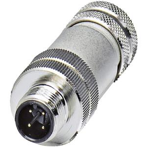 Phoenix Contact - 1693830 Sensor-/actor connector, niet geassembleerd M12 Stekker, recht Aantal polen: 4 1 stuks