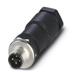 Phoenix Contact - 1404643 Sensor-/actor connector, niet geassembleerd M12 Stekker, recht Aantal polen: 4 1 stuks