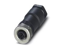 phoenixcontact Phoenix Contact 1404642 Sensor-/Aktor-Steckverbinder, unkonfektioniert M12 Buchse, gerade Polzahl: 4