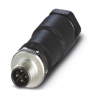 Phoenix Contact - 1404641 Sensor-/actor connector, niet geassembleerd M12 Stekker, recht Aantal polen: 4 1 stuks