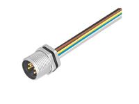 Weidmüller Sensor-/Aktor-Einbausteckverbinder 7/8  Stecker, Einbau Polzahl: 4 1St.