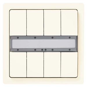 Siemens 5WG1287-2DB12 - EIB, KNX push button sensor 4-fold, titanium white, 5WG1287-2DB12