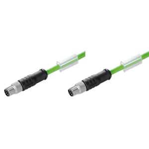 Weidmüller 1160930010 Sensor/actuator dataconnector, geassembleerd M8 Aantal polen: 4 Stekker, recht 10.00 cm 1 stuk(s)