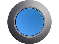 Siemens 3SU10600JA500AA0 3SU1060-0JA50-0AA0 Drucktaster Frontring Metall, Betätiger flach Blau Druc