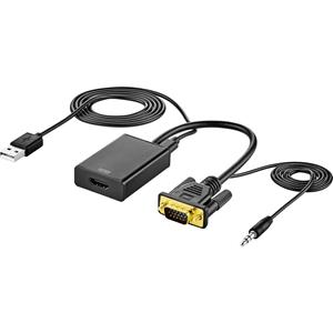 speakaprofessional AV Adapter [VGA, Klinke - HDMI] 1920 x 1080 Pixel SP-VK/HD