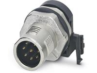 phoenixcontact Sensor-/Aktor-Einbausteckverbinder M12 Stecker, Einbau Polzahl: 8 10St.