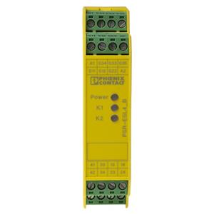 phoenixcontact Phoenix Contact PSR-SCP- 24UC/ESL4/3X1/1X2/B Veiligheidsrelais Voedingsspanning (num): 24 V/DC, 24 V/AC 3x NO (b x h x d) 22.5 x 99 x 114.5 mm Met