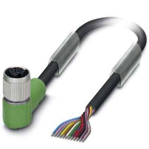 Phoenix Contact - 1554898 Sensor-/actor connector, geassembleerd M12 Bus, haaks 1.50 m Aantal polen: 12 1 stuks