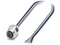 phoenixcontact Phoenix Contact 1554649 Sensor/actuator steekconnector M12 Aantal polen: 4 Bus, inbouw 0.50 m 1 stuk(s)