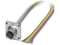 phoenixcontact Phoenix Contact 1441710 Sensor/actuator steekconnector M12 Aantal polen: 12 Bus, inbouw 0.50 m 1 stuk(s)