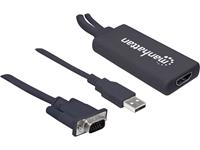 Manhattan AV Converter 152426 [VGA, USB 2.0 - HDMI]