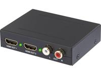 2 Port Audio Extraktor [HDMI - HDMI, Cinch, Toslink] 1920 x 1080 Pixel SP-AE-HDC