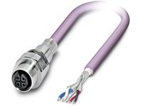 phoenixcontact Sensor-/Aktor-Einbausteckverbinder M12 Buchse, Einbau 1.00m Polzahl: 5 1St.
